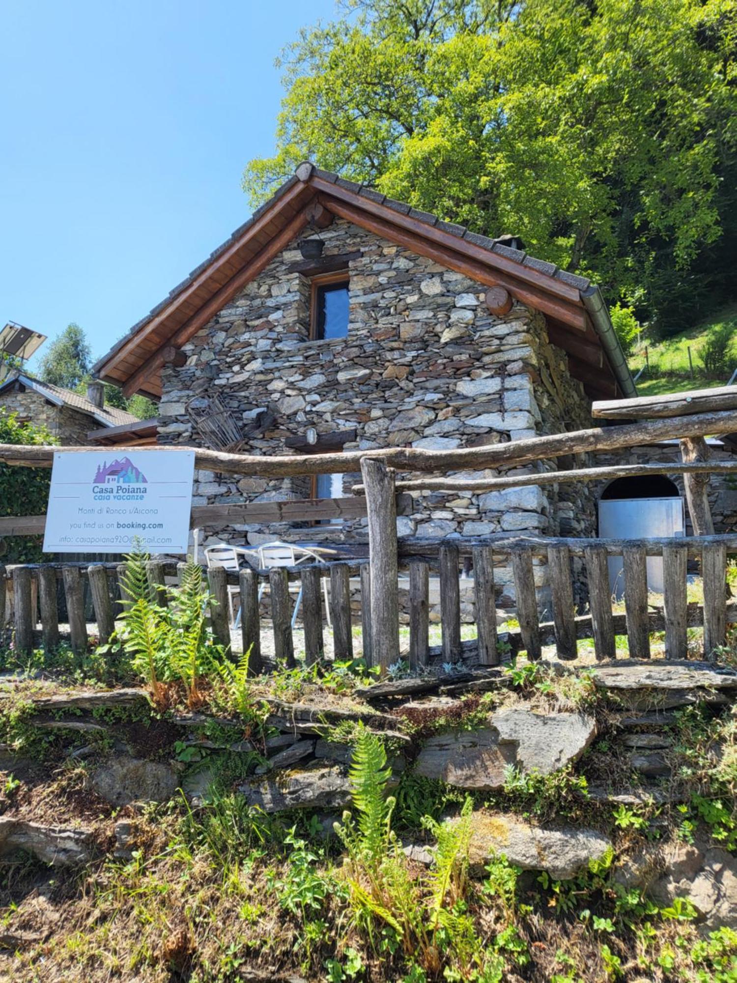 Willa Casa Poiana Ronco sopra Ascona Zewnętrze zdjęcie